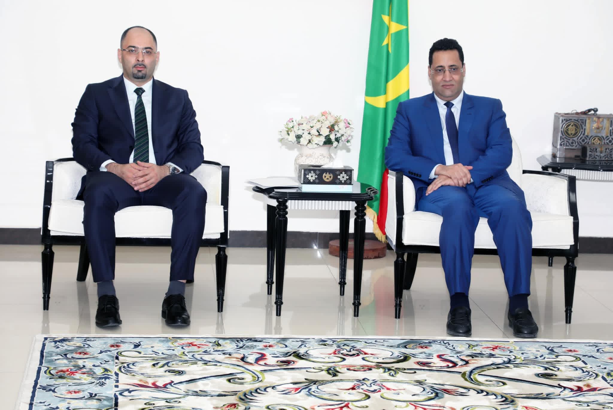 ولد اجاي يستقبل السفير السعودي