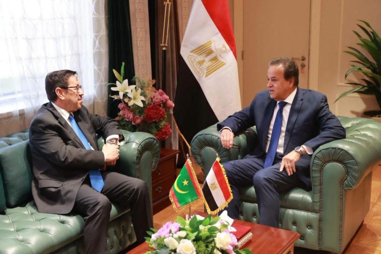موريتانيا ومصر تبحثان تعزيز التعاون الصحي